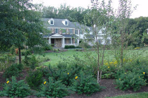 Jules Bruck and Sue Barton received a Land Ethics Award for their demonstration garden at Applecross